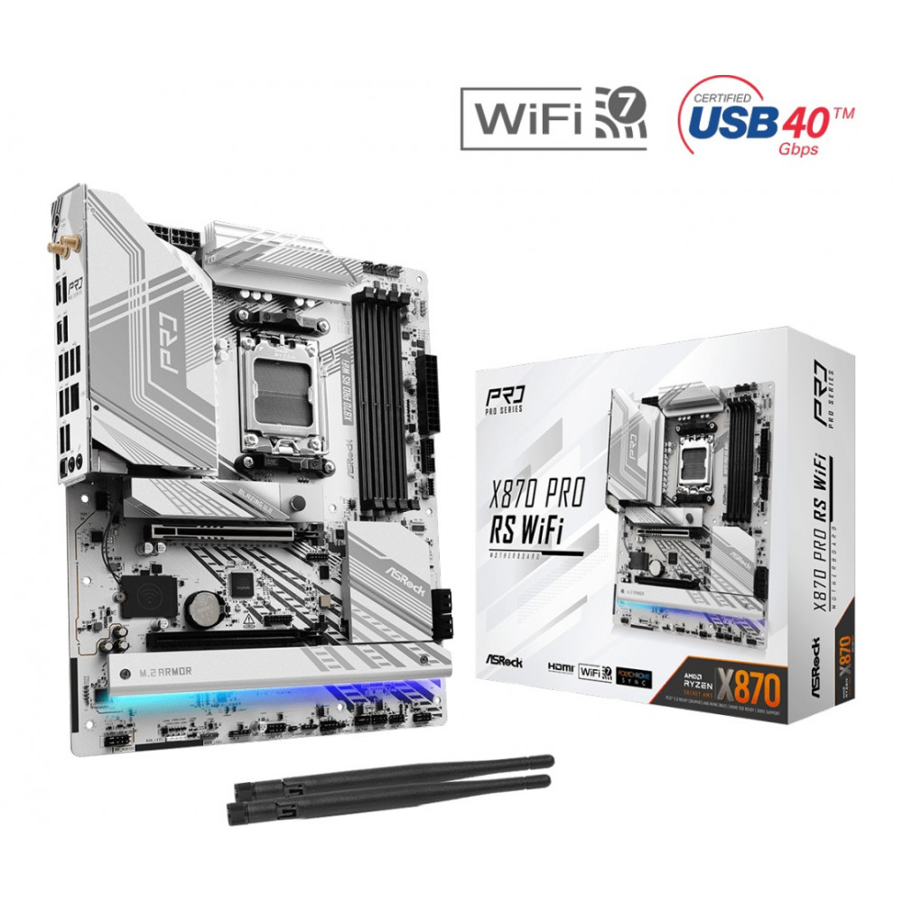 ASRock X870 Pro RS WiFi Motherboard ASRock X870 Pro RS WiFi Motherboard