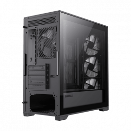 GameMax Defender Mesh Black Gaming Case 