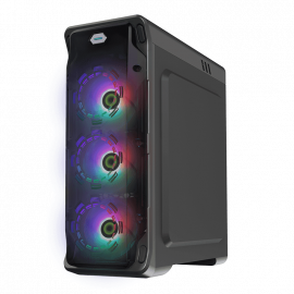 GameMax Starlight FRGB Black Case