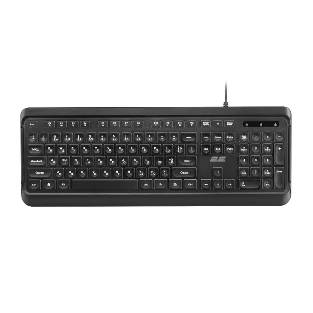 2E Keyboard KS120 Black 2E-KS120UB