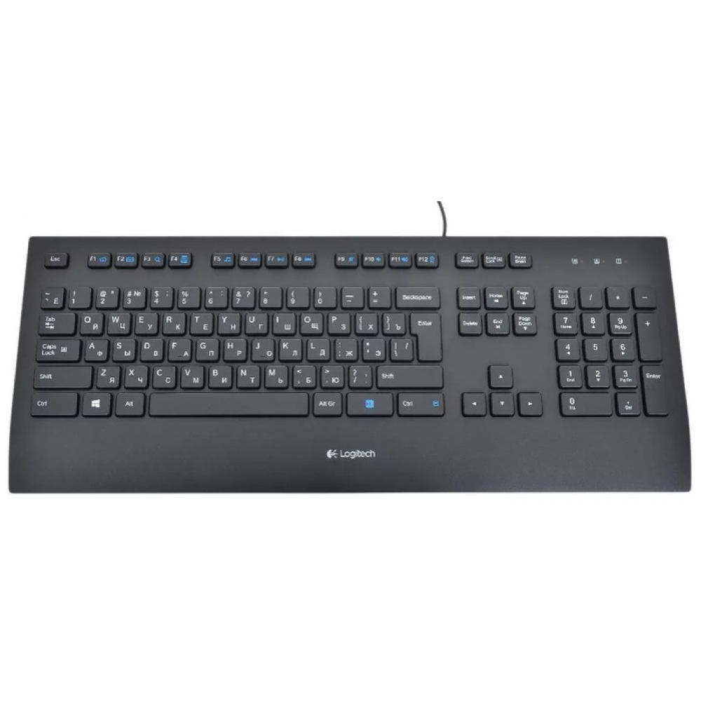 Logitech Corded Keyboard K280E (920-005215) [Vİ]