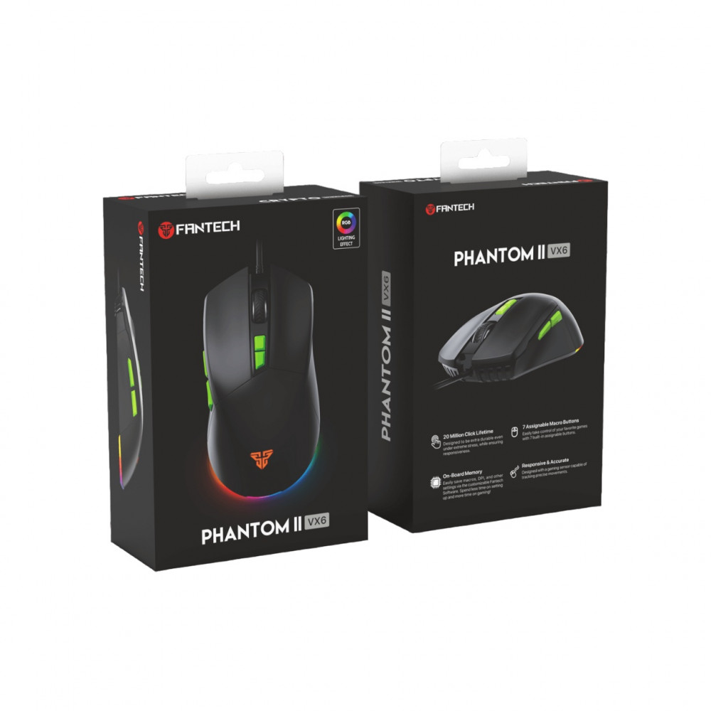 Fantech PHANTOM II VX6 Gaming Mouse Fantech PHANTOM II VX6 Gaming Mouse
