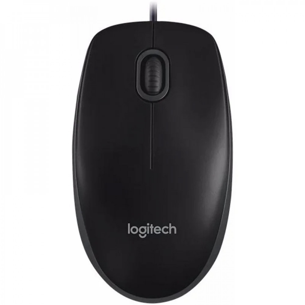 Logitech Corded B100 Black Mouse [Vİ]