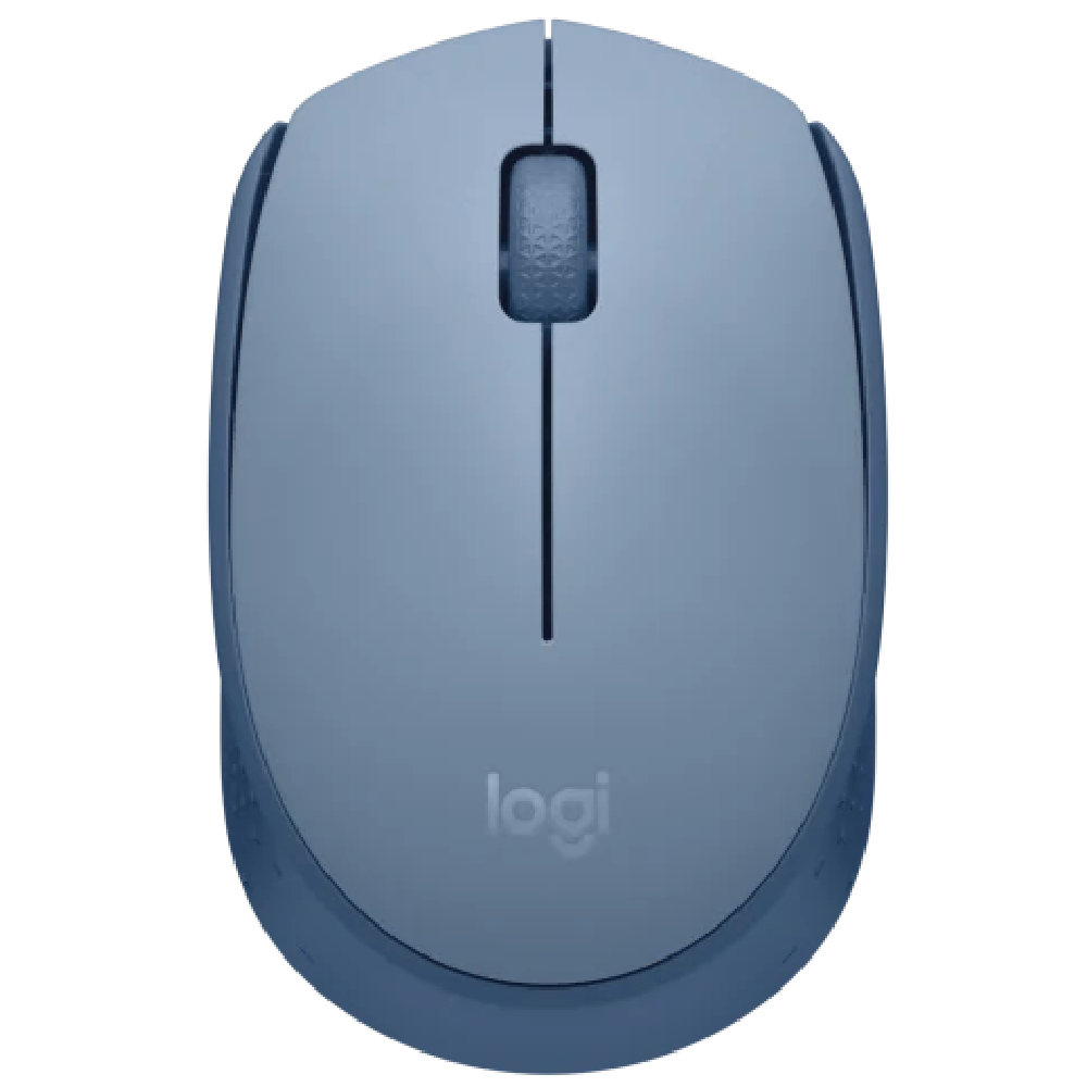 Logitech M171 Wireless Mouse Blue Grey [Vİ]
