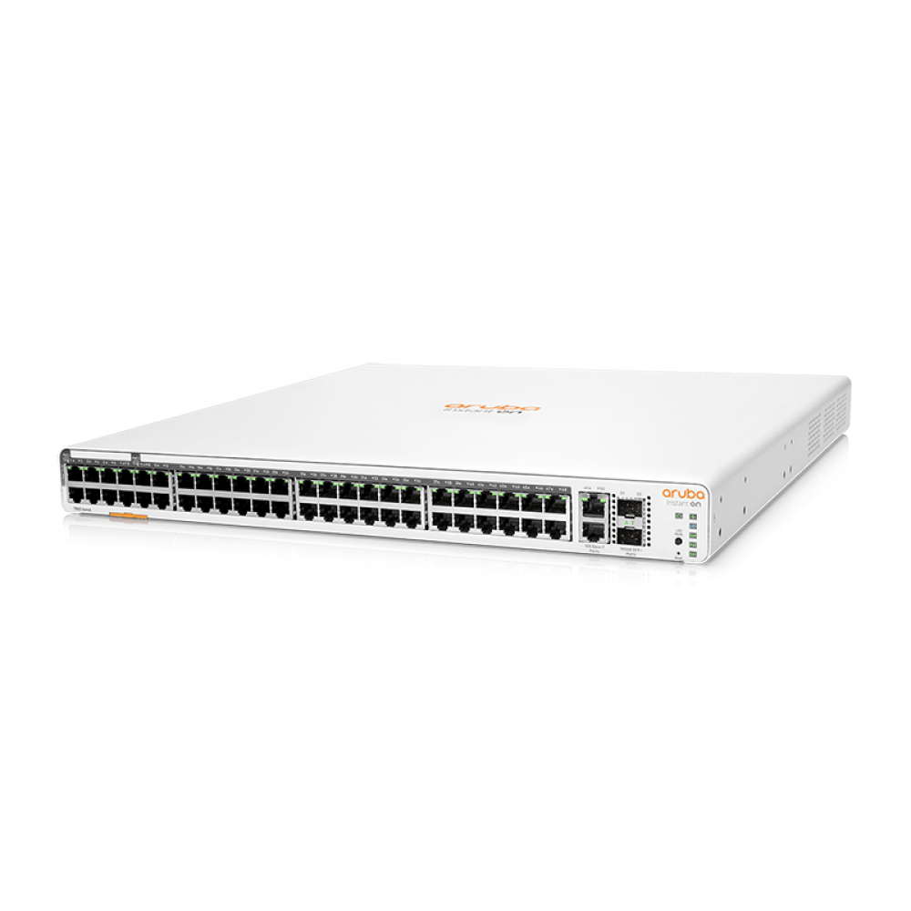 Aruba Instant On 1960 48G 40p Class4 8pClass6 PoE 2XGT 2SFP+ 600W Switch JL809A [ PC ]
