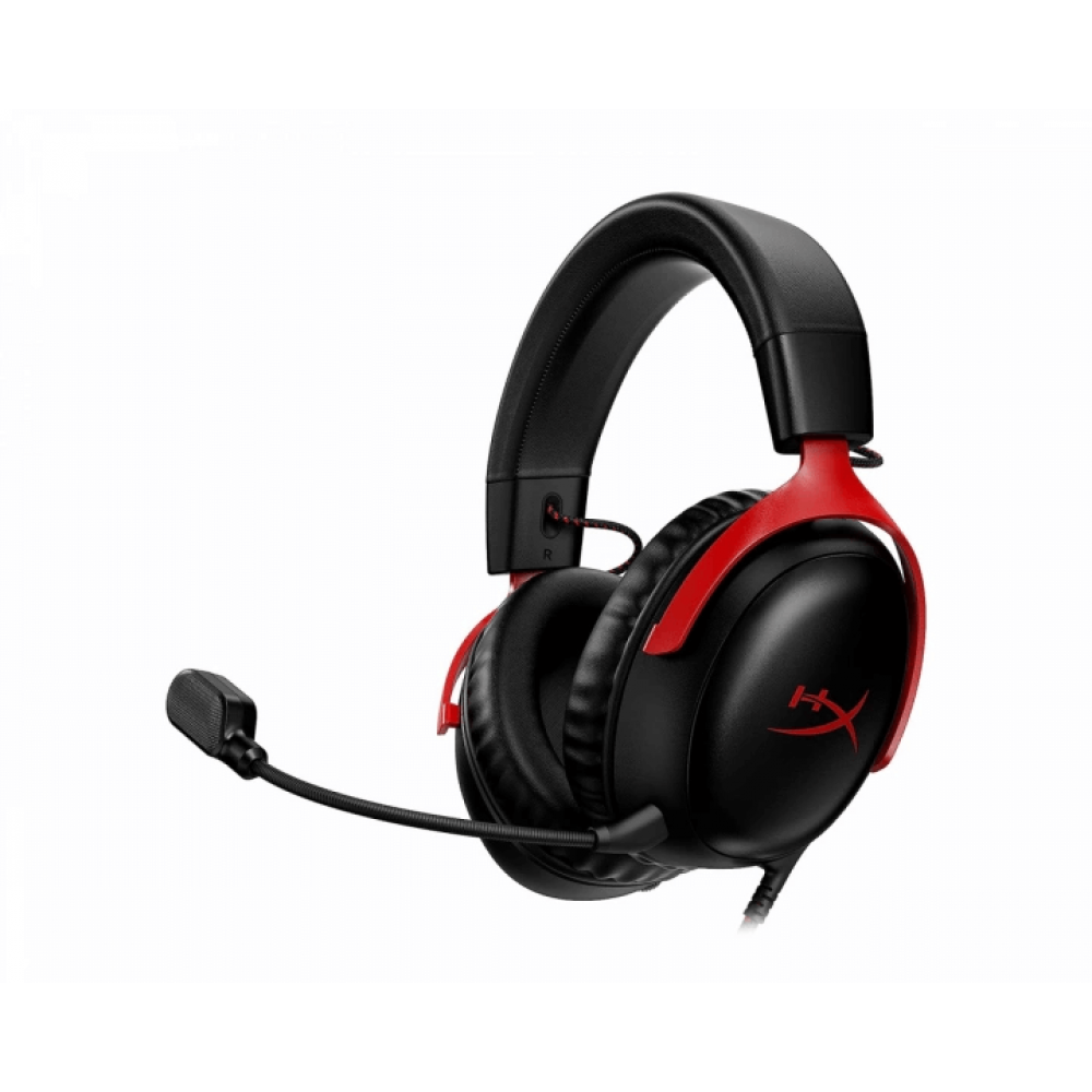 HyperX Cloud III - Gaming Headset (Black-Red) 727A9AA [PC]