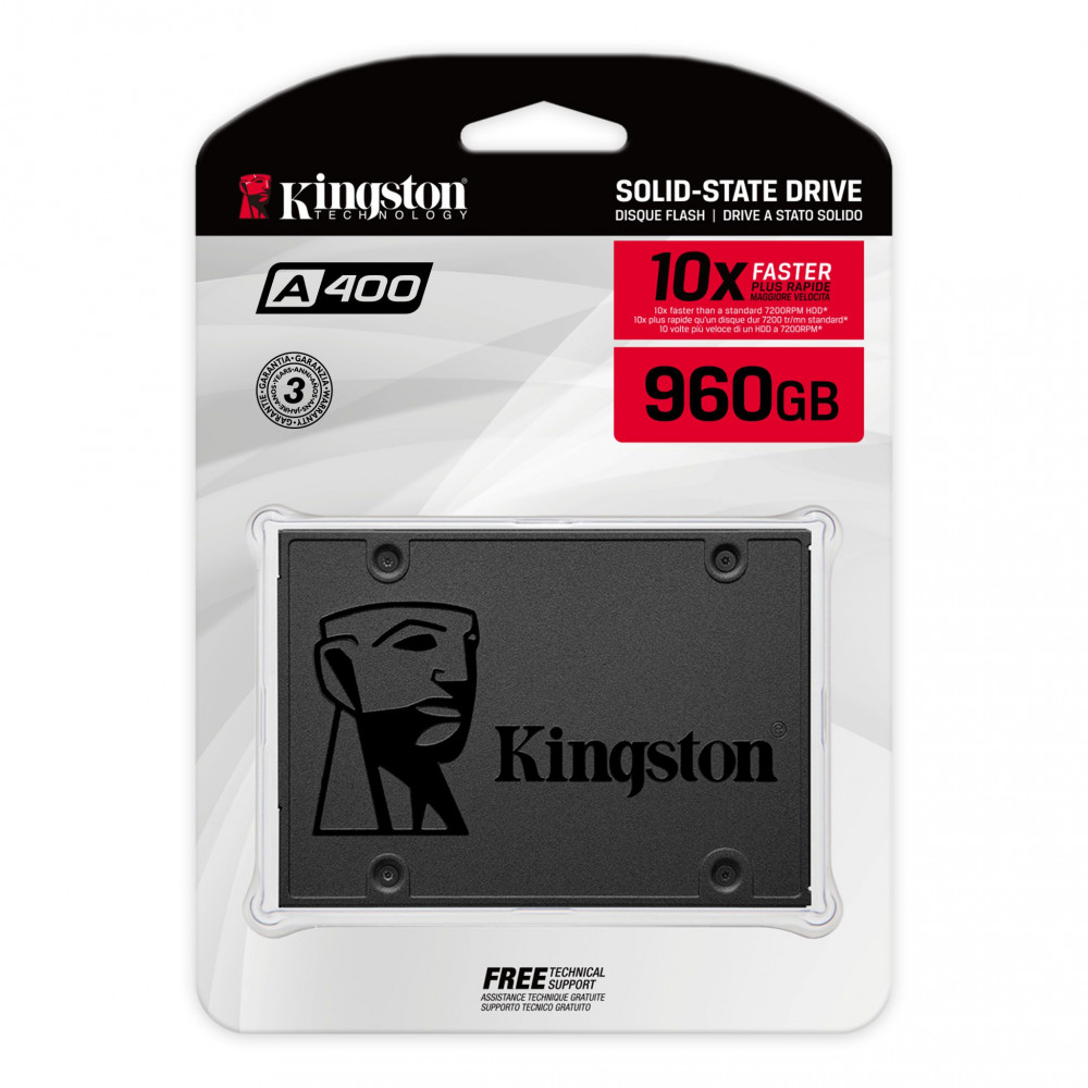 Kingston A400 960GB SATA SSD (SA400S37/960G) [Vİ]