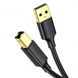    UGREEN  10350  USB 2.0 AM to BM Print Cable 1.5m (Black )