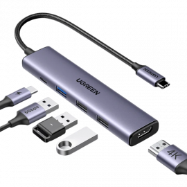   UGREEN  15495 5 in 1 USB-C Multifunction Adapter  