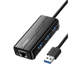 UGREEN USB 3.0 Hub with Gigabit Ethernet Adapter 20265