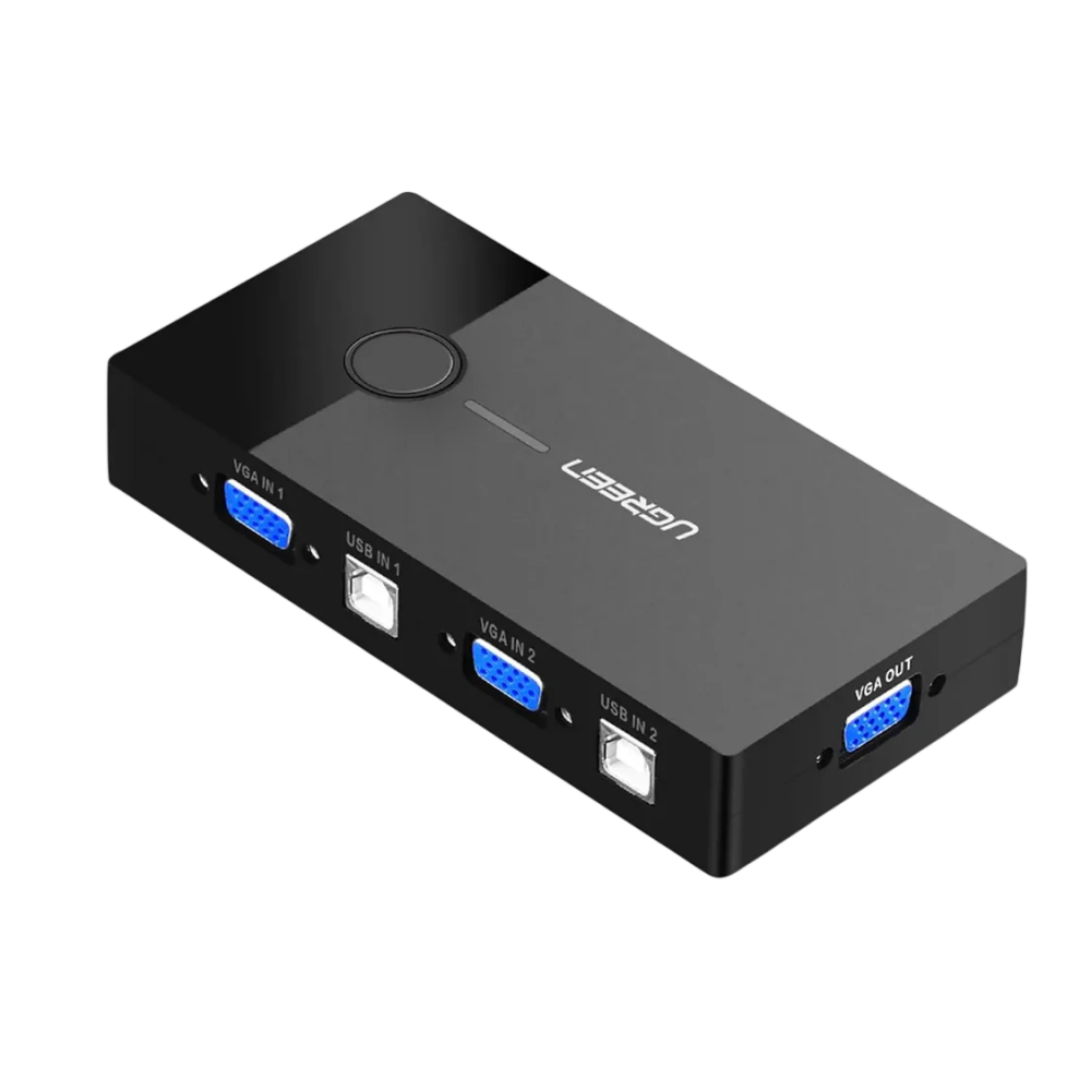UGREEN  30357 2-Port USB VGA  KVM Switch