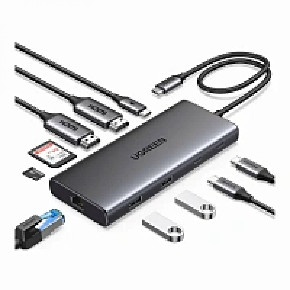 UGREEN 45380  USB C Hub 10-in-1 Multifunctional Adapter  