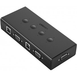 UGREEN  50280 4-Port USB KVM Switch Box