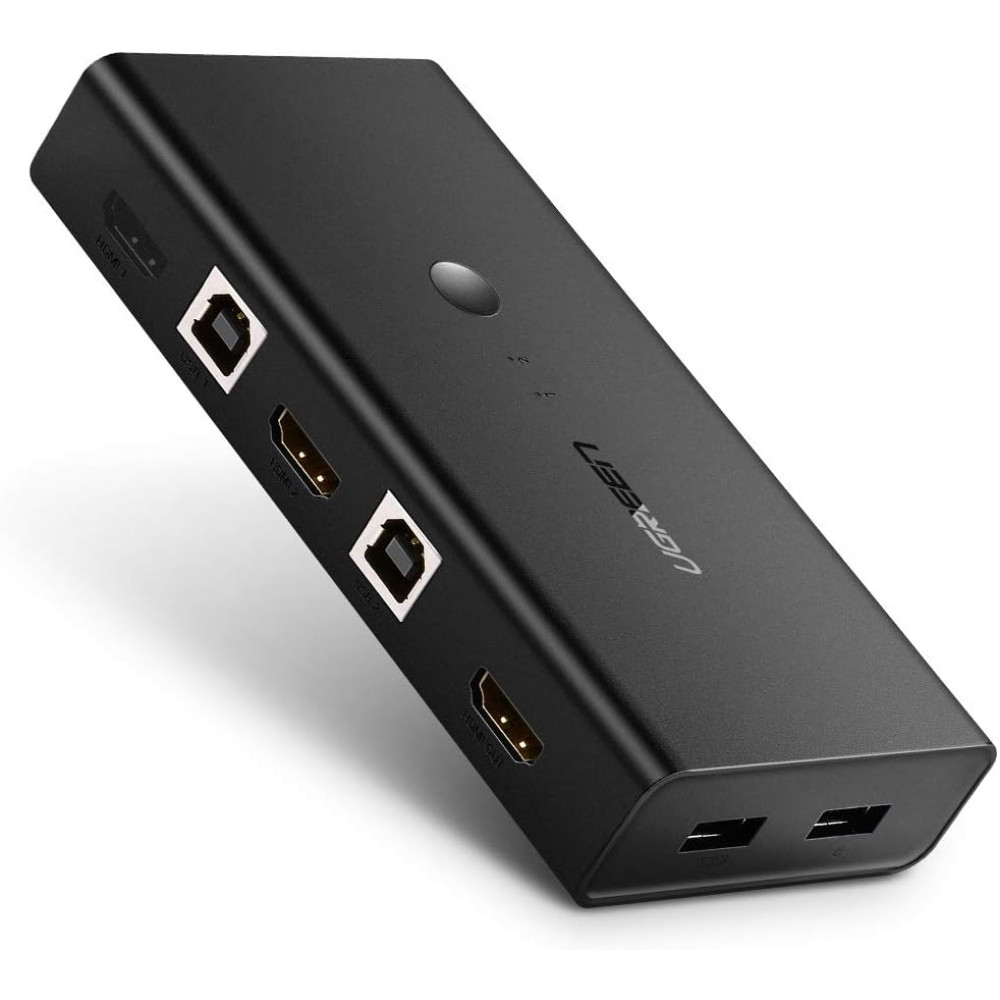 UGREEN 50744 HDMI Switch Box 2 In 1 Out KVM