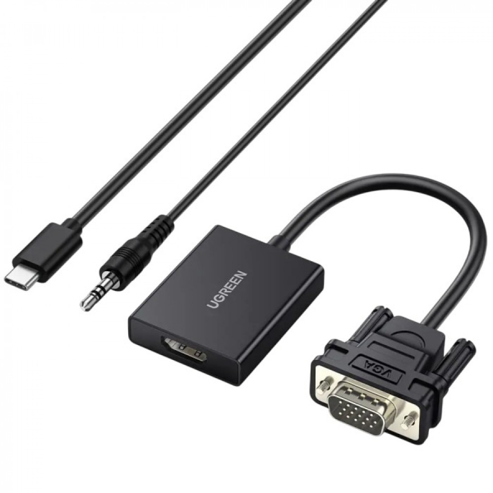 UGREEN 50945   VGA to HDMI Adapter 