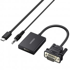 UGREEN 50945   VGA to HDMI Adapter 