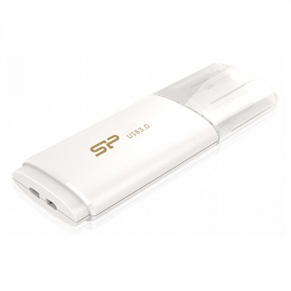 Silicon Power Blaze B06 Flash Drive 64GB White (SP064GBUF3B06V1W) [Vİ]