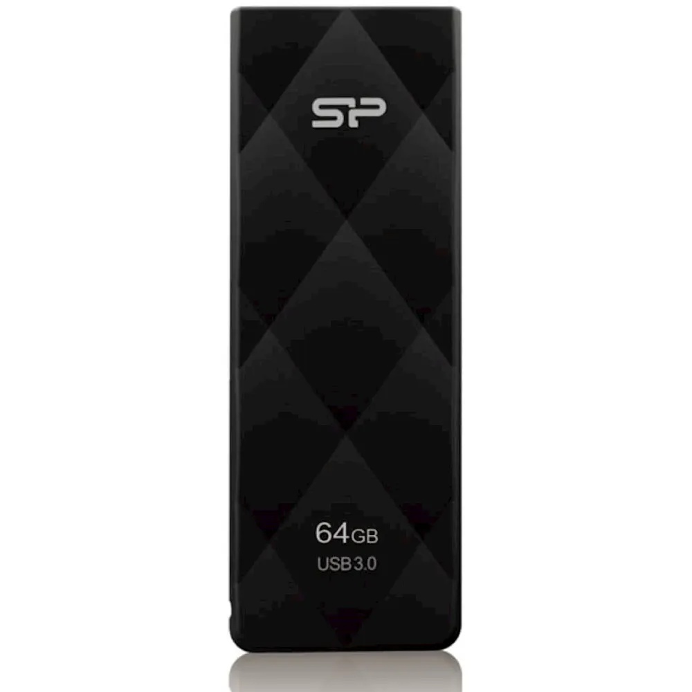 Silicon Power Blaze B20 Flash Drive 64GB Black (SP064GBUF3B20V1K) [Vİ]