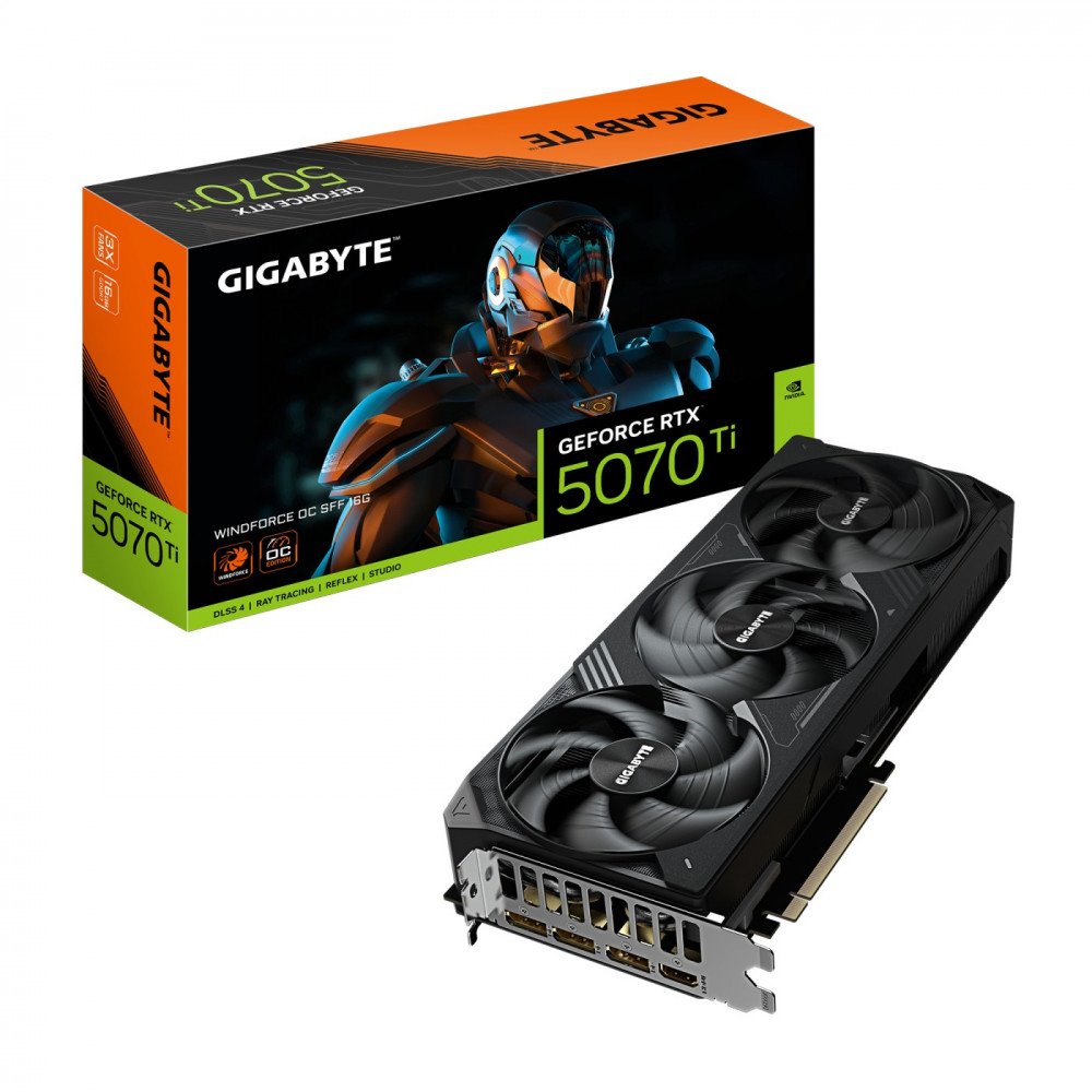 Gigabyte GeForce RTX™ 5070 Ti WINDFORCE OC SFF 16G