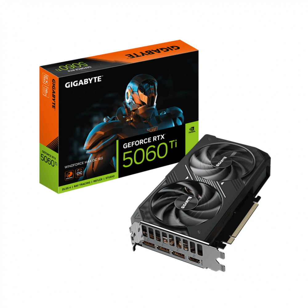 Gigabyte GeForce RTX 5060 Ti 16GB WINDFORCE MAX OC