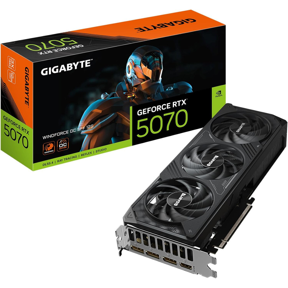 Gigabyte GeForce RTX 5070 12GB WINDFORCE OC SFF Gigabyte GeForce RTX 5070 12GB WINDFORCE OC SFF