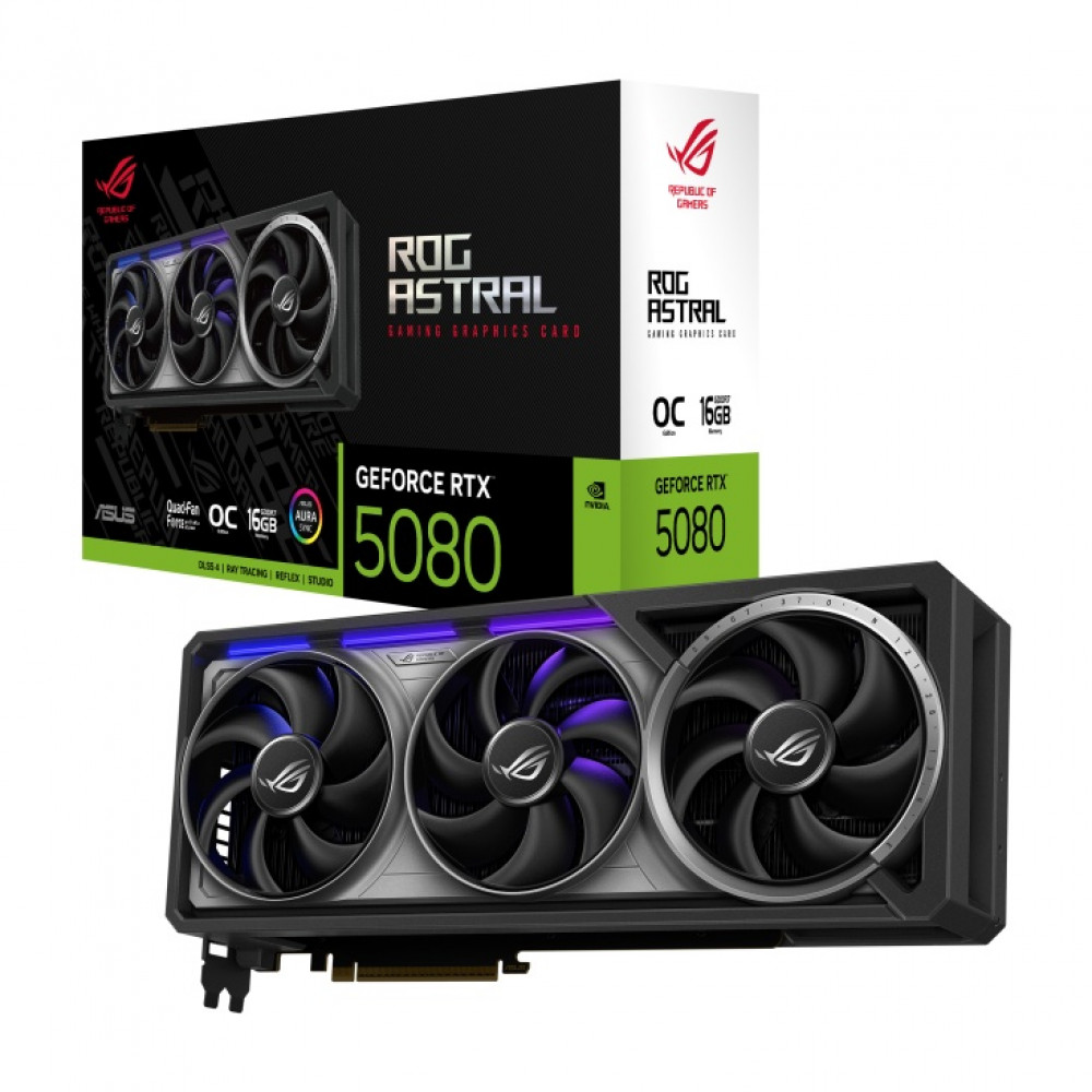 ASUS ROG Astral GeForce RTX 5080 16GB OC ASUS ROG Astral GeForce RTX 5080 16GB OC