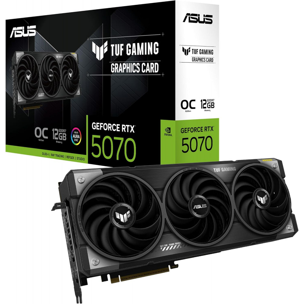 ASUS TUF Gaming GeForce RTX 5070 12GB GDDR7 OC Edition [ƏM]