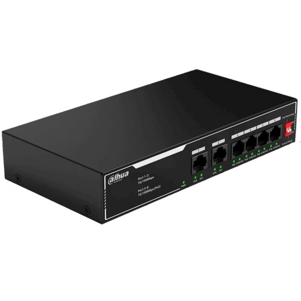 Dahua DH-SF1006LP 6-Port Fast Ethernet Switch [AB]