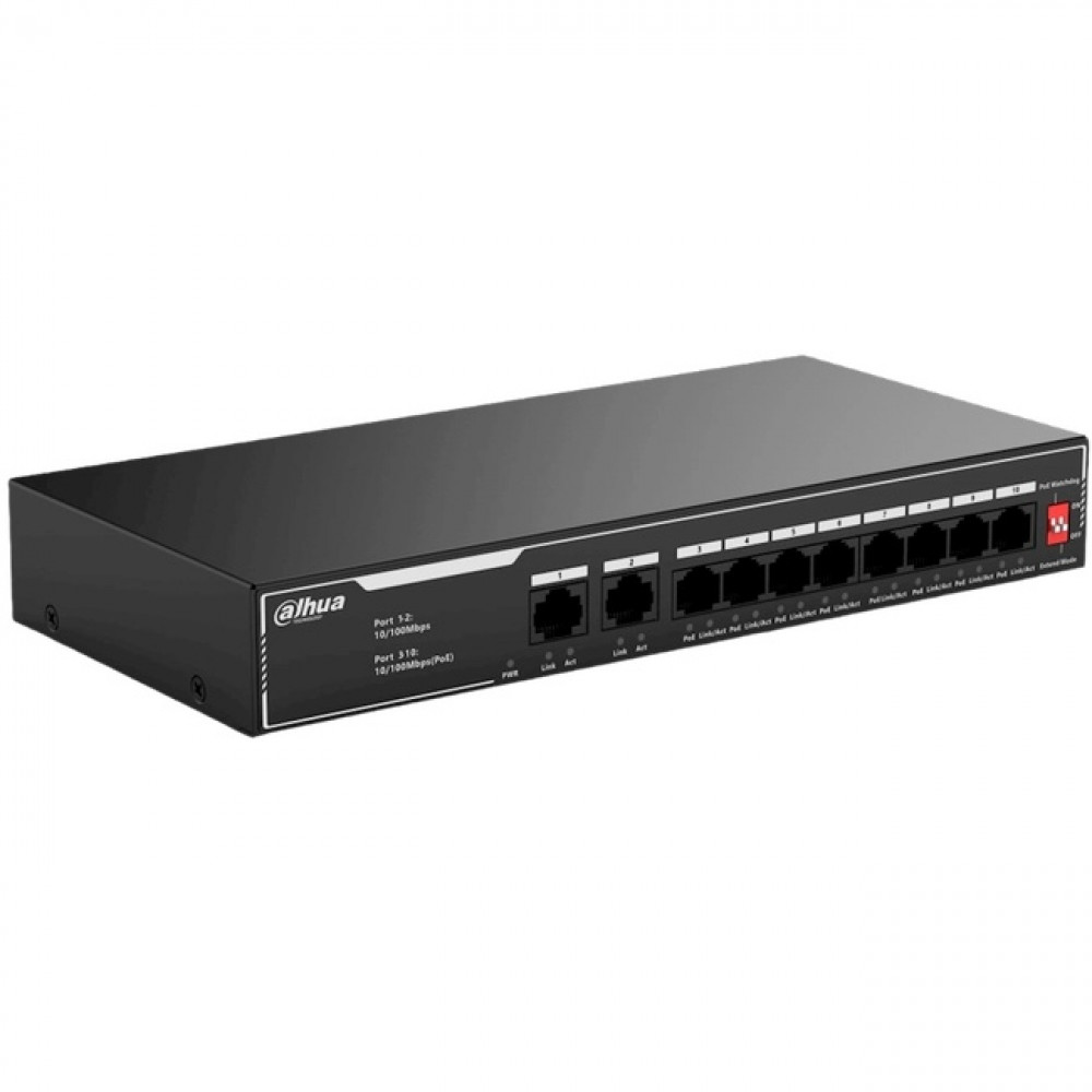 Dahua DH-SF1010LP 10-Port Fast Ethernet Switch [AB]