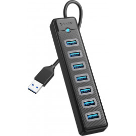 ORICO PW7U-U3 Black 7 Port USB Hub