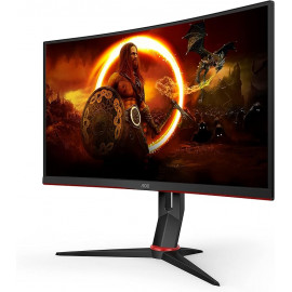 AOC CQ27G2U/BK 27 inch QHD Curved Gaming Monitor
