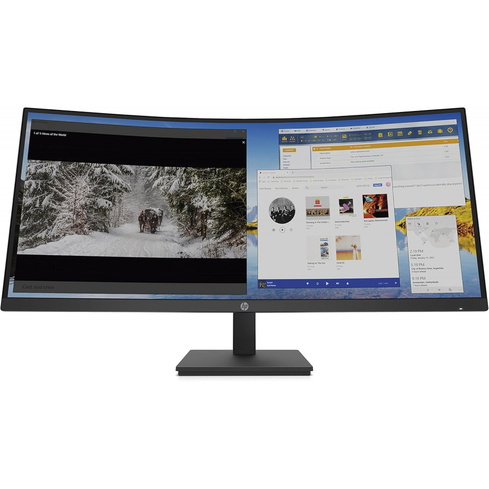 HP M34d WQHD Curved Monitor 3B1W4AA HP M34d WQHD Curved Monitor 3B1W4AA