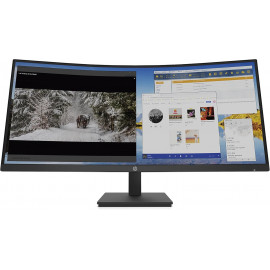 HP M34d WQHD Curved Monitor 3B1W4AA
