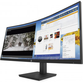 HP M34d WQHD Curved Monitor 3B1W4AA