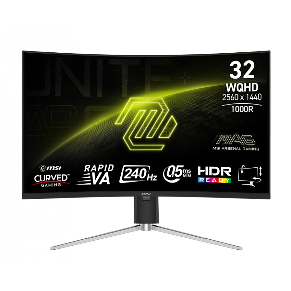 MSI MAG 325CQRXF E2 Gaming Monitor [F]